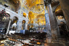 Wenecja. Pięknie zdobione wnętrze Bazyliki św. Marka przy Piazza San Marco. - foto: wnieznane.pl Wenecja. Pięknie zdobione wnętrze Bazyliki św. Marka przy Piazza San Marco. - foto: wnieznane.pl