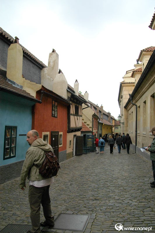 Złota Uliczka w czeskiej Pradze. - foto: wnieznane.pl Złota Uliczka w czeskiej Pradze. - foto: wnieznane.pl