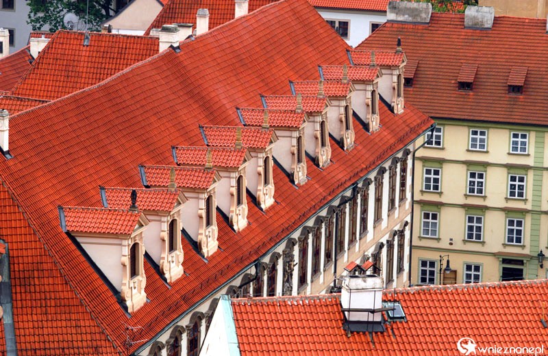 Widok z placu przy Zamku na Hradczanach. - foto: wnieznane.pl Widok z placu przy Zamku na Hradczanach. - foto: wnieznane.pl