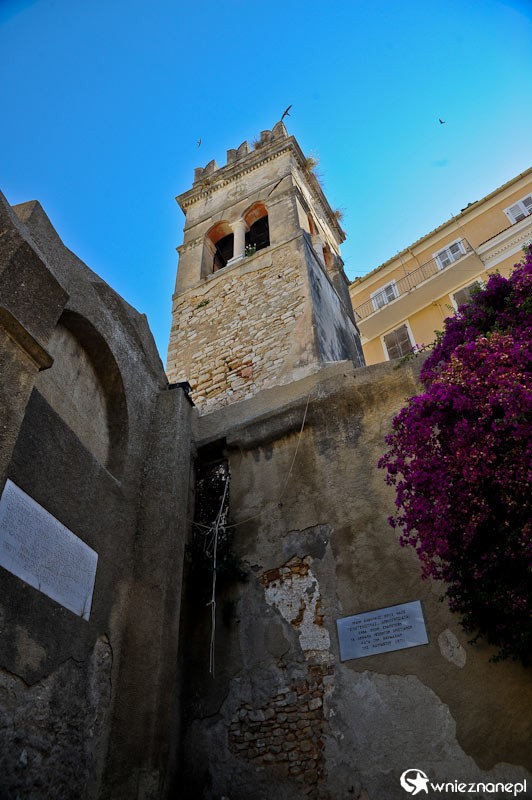 Grecka wyspa Korfu. Katedra w stolicy wyspy, Kerkirze. - foto: wnieznane.pl Grecka wyspa Korfu. Katedra w stolicy wyspy, Kerkirze. - foto: wnieznane.pl