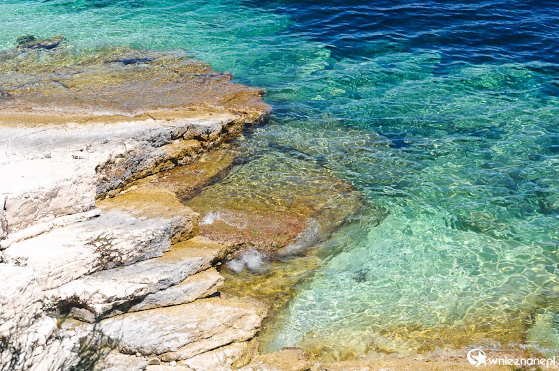 Grecka wyspa Korfu. Przepiękna krystaliczna woda w okolicach Kassiopi. - foto: wnieznane.pl Grecka wyspa Korfu. Przepiękna krystaliczna woda w okolicach Kassiopi. - foto: wnieznane.pl