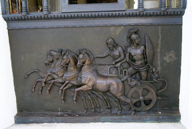 Grecka wyspa Korfu. Pałac Achillion niedaleko Gastouri. - foto: Bodzis Grecka wyspa Korfu. Pałac Achillion niedaleko Gastouri. - foto: Bodzis