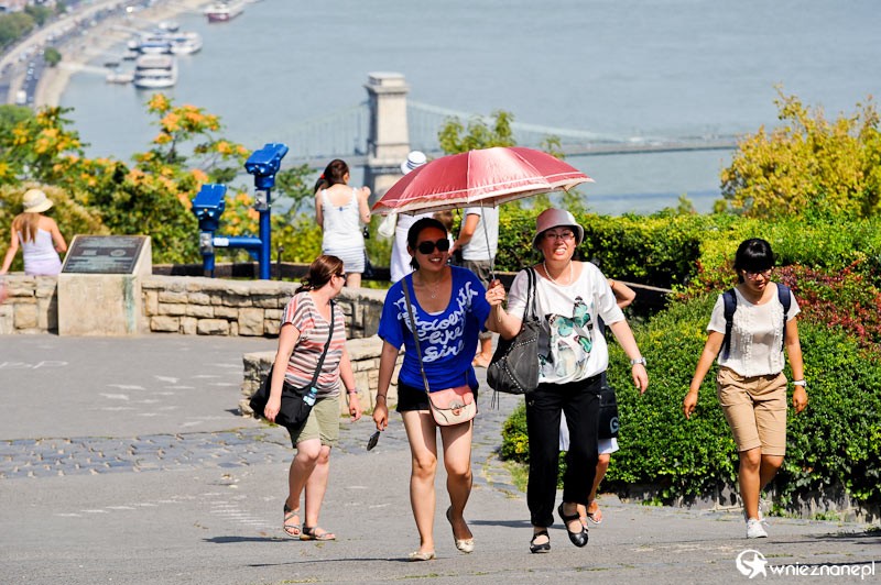 Budapeszt. Upalny letni dzień na Wzgórzu Gellerta. - foto: wnieznane.pl Budapeszt. Upalny letni dzień na Wzgórzu Gellerta. - foto: wnieznane.pl