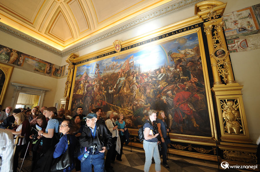 Watykan. Muzea watykańskie - Bitwa pod Wiedniem. - foto: wnieznane.pl Watykan. Muzea watykańskie - Bitwa pod Wiedniem. - foto: wnieznane.pl