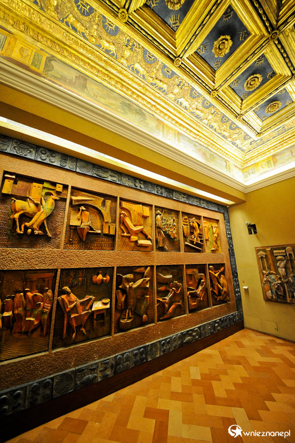 Watykan. Muzea watykańskie, bardzo ciekawa komnata. - foto: wnieznane.pl Watykan. Muzea watykańskie, bardzo ciekawa komnata. - foto: wnieznane.pl
