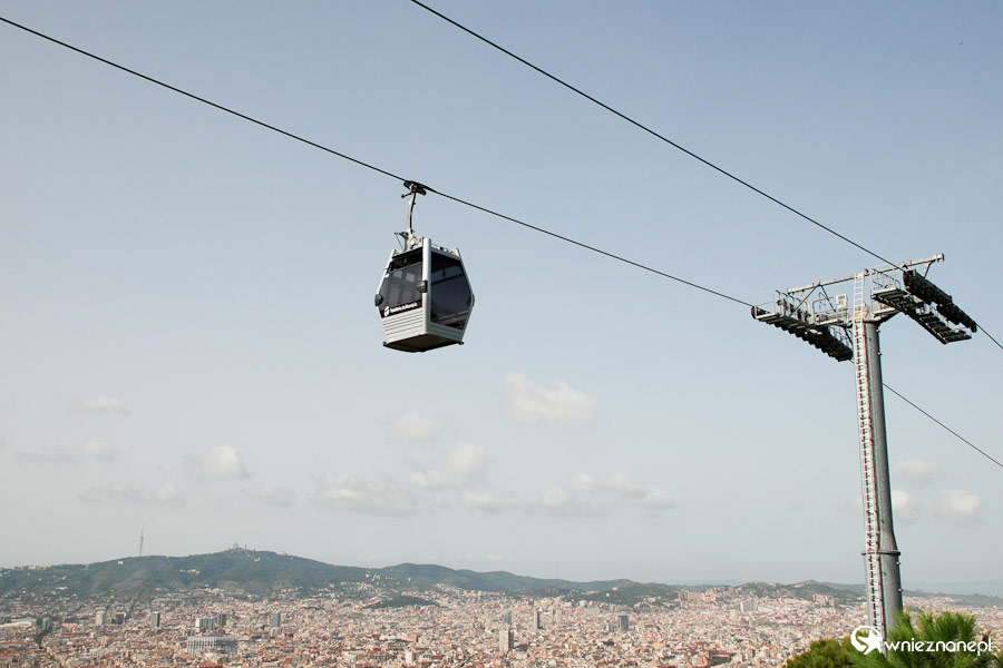 Barcelona. Na wzgórze Montjuic możemy wjechać kolejką. - foto: wnieznane.pl Barcelona. Na wzgórze Montjuic możemy wjechać kolejką. - foto: wnieznane.pl