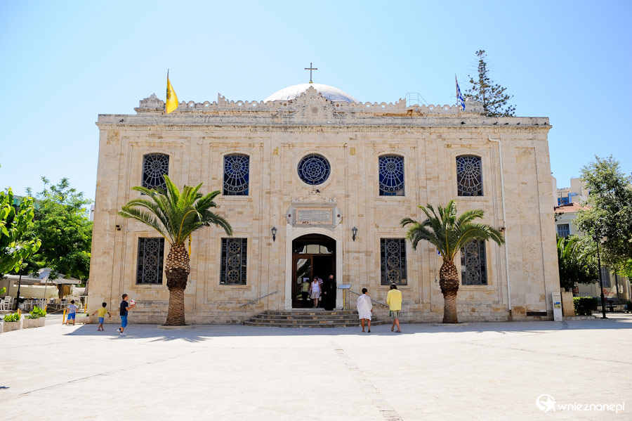 Wyspa Kreta. Kościół Agios Titos w Heraklionie. - foto: wnieznane.pl Wyspa Kreta. Kościół Agios Titos w Heraklionie. - foto: wnieznane.pl