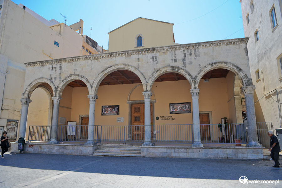 Wyspa Kreta. Bazylika św. Marka w Heraklionie. - foto: wnieznane.pl Wyspa Kreta. Bazylika św. Marka w Heraklionie. - foto: wnieznane.pl