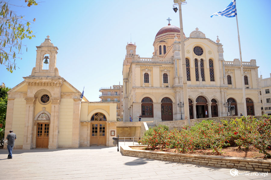 Wyspa Kreta. Platia Agia Ekaterinis w Heraklionie. - foto: wnieznane.pl Wyspa Kreta. Platia Agia Ekaterinis w Heraklionie. - foto: wnieznane.pl