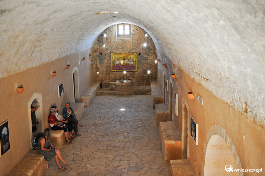 Wyspa Kreta. Na terenie klasztoru Moni Arkadiu. - foto: wnieznane.pl Wyspa Kreta. Na terenie klasztoru Moni Arkadiu. - foto: wnieznane.pl