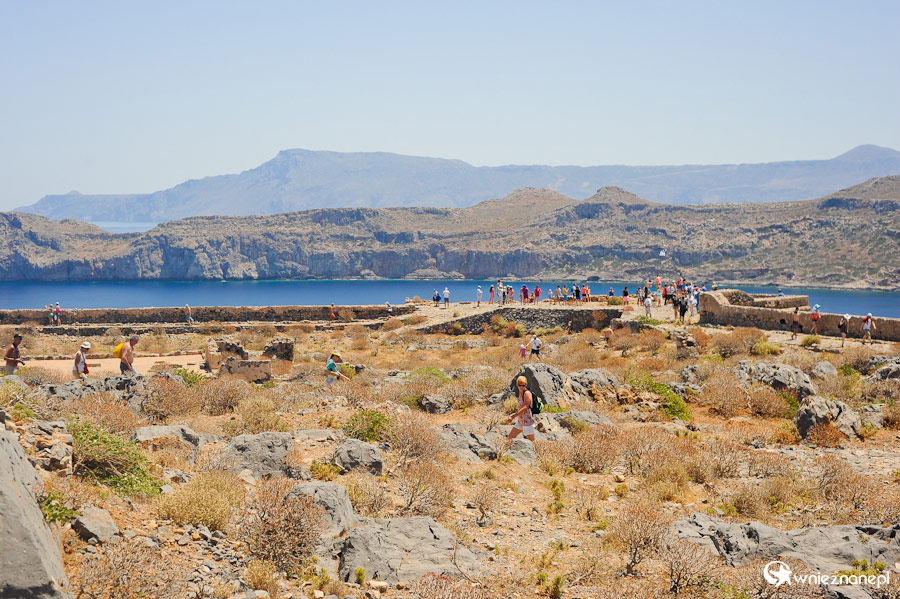 Wyspa Kreta. Twierdza na Gramvousie. - foto: wnieznane.pl Wyspa Kreta. Twierdza na Gramvousie. - foto: wnieznane.pl