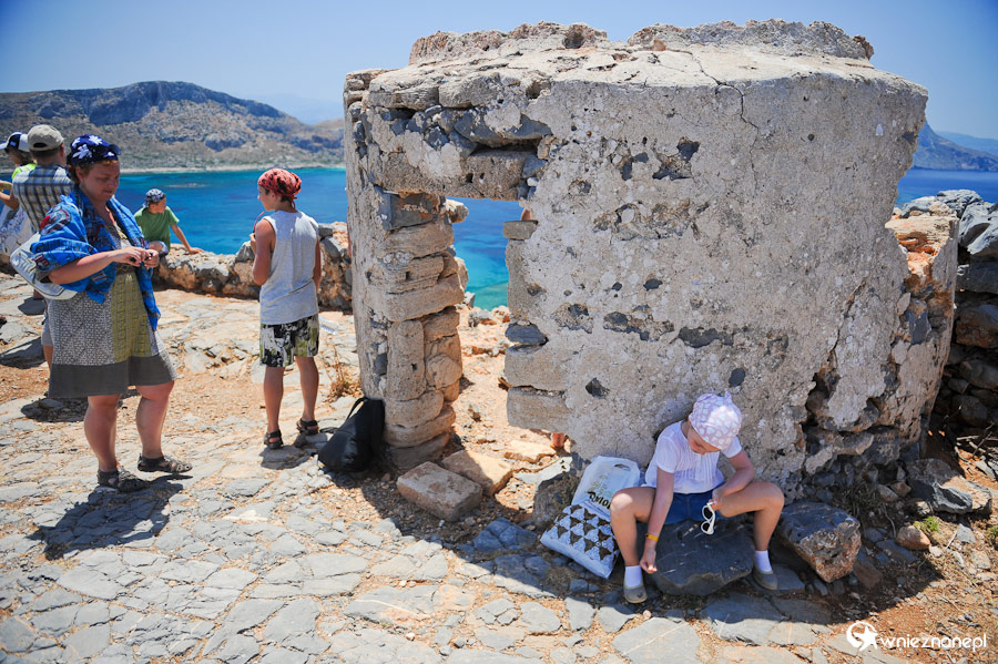Wyspa Kreta. Twierdza na Gramvousie. - foto: wnieznane.pl Wyspa Kreta. Twierdza na Gramvousie. - foto: wnieznane.pl