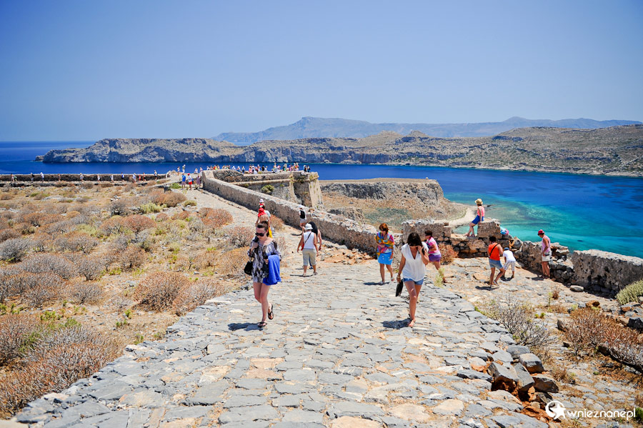 Wyspa Kreta. Twierdza na Gramvousie. - foto: wnieznane.pl Wyspa Kreta. Twierdza na Gramvousie. - foto: wnieznane.pl