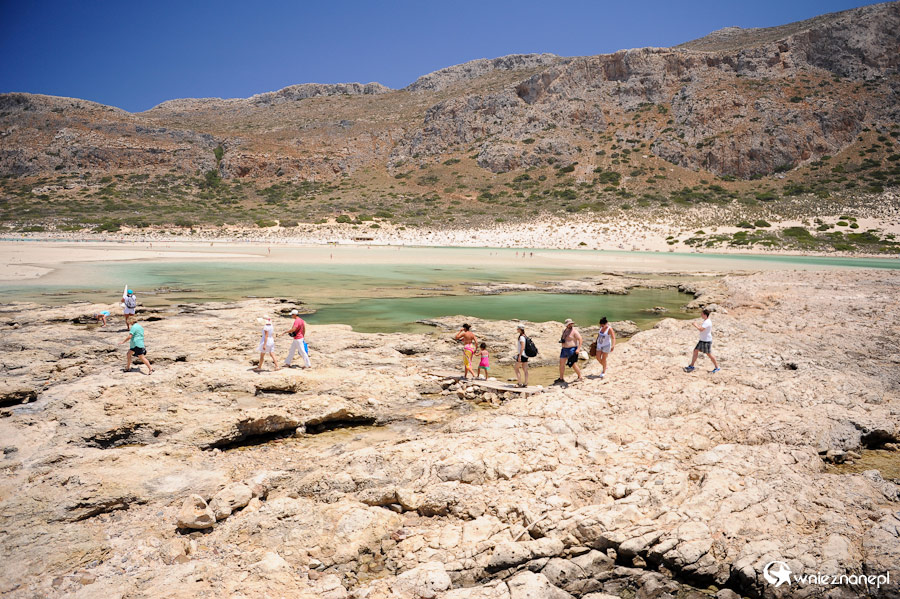 Wyspa Kreta. Wspaniałe krajobrazy laguny Balos. - foto: wnieznane.pl Wyspa Kreta. Wspaniałe krajobrazy laguny Balos. - foto: wnieznane.pl