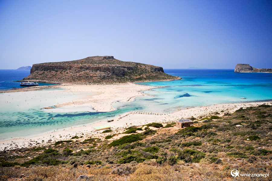 Wyspa Kreta. Wspaniałe krajobrazy laguny Balos. - foto: wnieznane.pl Wyspa Kreta. Wspaniałe krajobrazy laguny Balos. - foto: wnieznane.pl