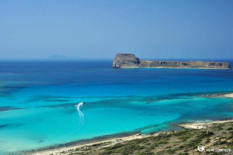 Wyspa Kreta. Wspaniałe krajobrazy laguny Balos. - foto: wnieznane.pl Wyspa Kreta. Wspaniałe krajobrazy laguny Balos. - foto: wnieznane.pl