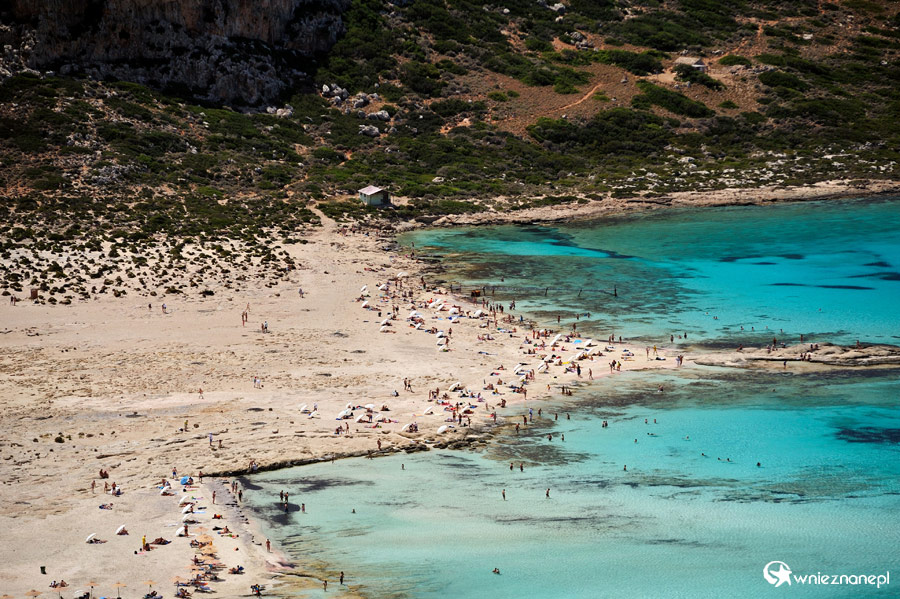 Wyspa Kreta. Wspaniałe krajobrazy laguny Balos. - foto: wnieznane.pl Wyspa Kreta. Wspaniałe krajobrazy laguny Balos. - foto: wnieznane.pl