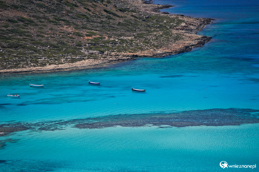 Wyspa Kreta. Wspaniałe krajobrazy laguny Balos. - foto: wnieznane.pl Wyspa Kreta. Wspaniałe krajobrazy laguny Balos. - foto: wnieznane.pl