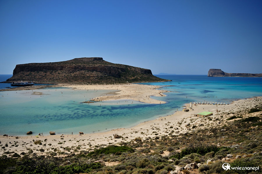 Wyspa Kreta. Wspaniałe krajobrazy laguny Balos. - foto: wnieznane.pl Wyspa Kreta. Wspaniałe krajobrazy laguny Balos. - foto: wnieznane.pl