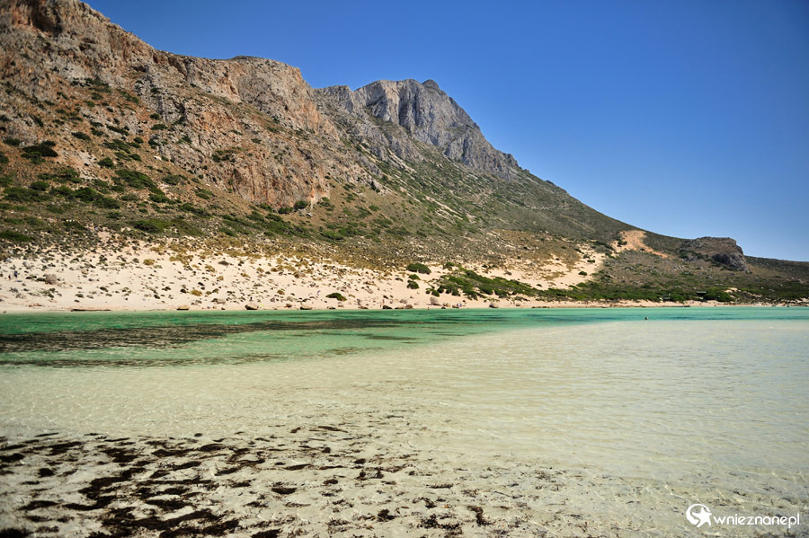 Wyspa Kreta. Wspaniałe krajobrazy laguny Balos. - foto: wnieznane.pl Wyspa Kreta. Wspaniałe krajobrazy laguny Balos. - foto: wnieznane.pl