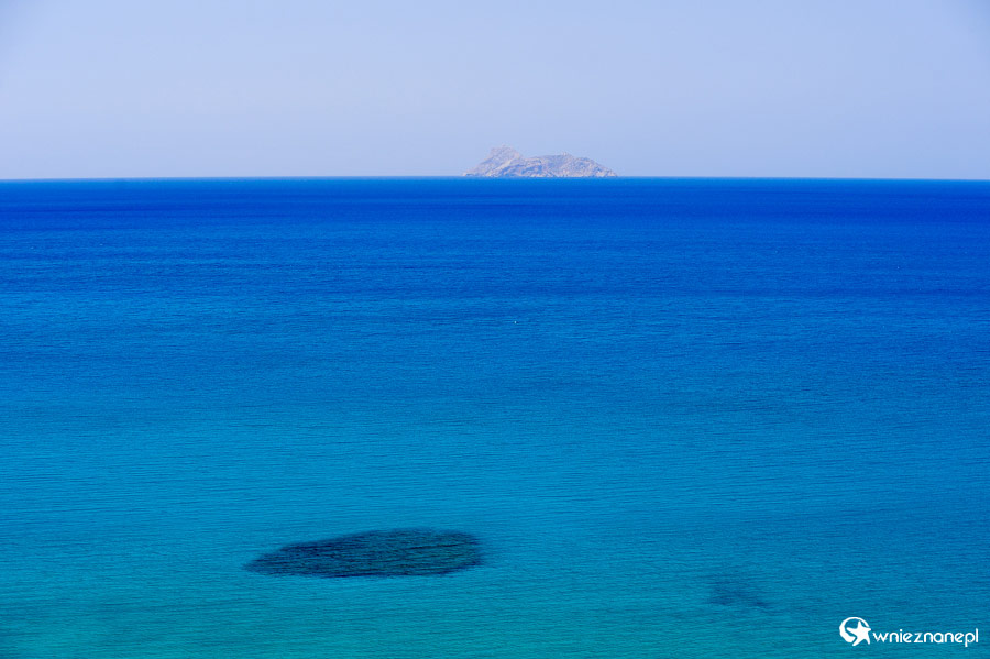 Wyspa Kreta. Wspaniała woda w okolicy Kommos. - foto: wnieznane.pl Wyspa Kreta. Wspaniała woda w okolicy Kommos. - foto: wnieznane.pl