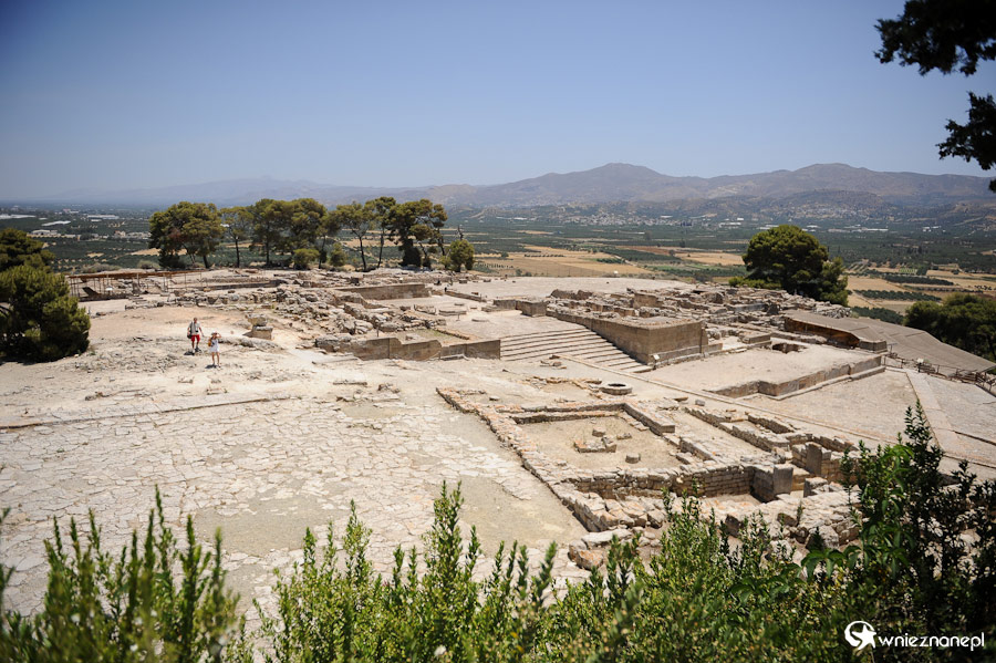 Wyspa Kreta. Panorama Fajstos. - foto: wnieznane.pl Wyspa Kreta. Panorama Fajstos. - foto: wnieznane.pl