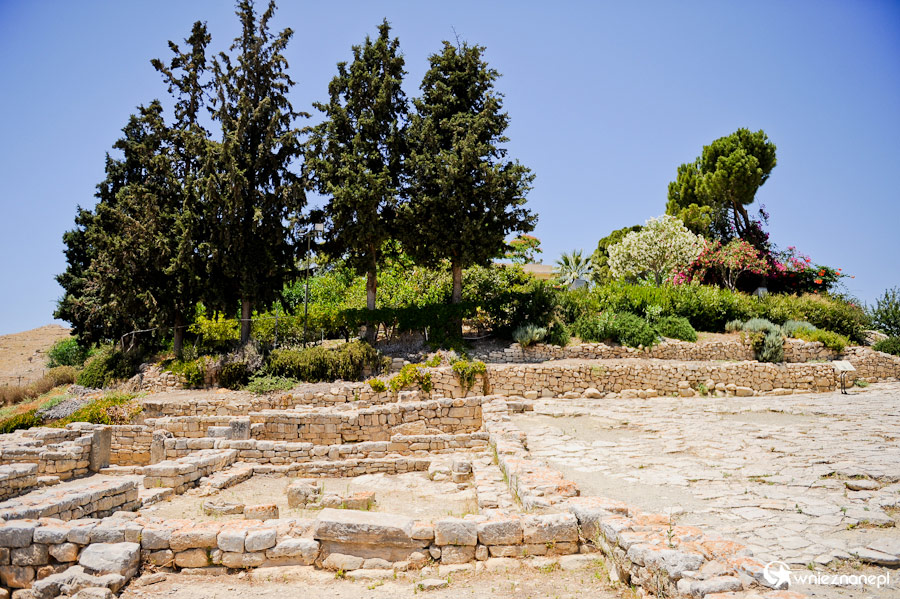 Wyspa Kreta. Ruiny starożytnego Fajstos. - foto: wnieznane.pl Wyspa Kreta. Ruiny starożytnego Fajstos. - foto: wnieznane.pl