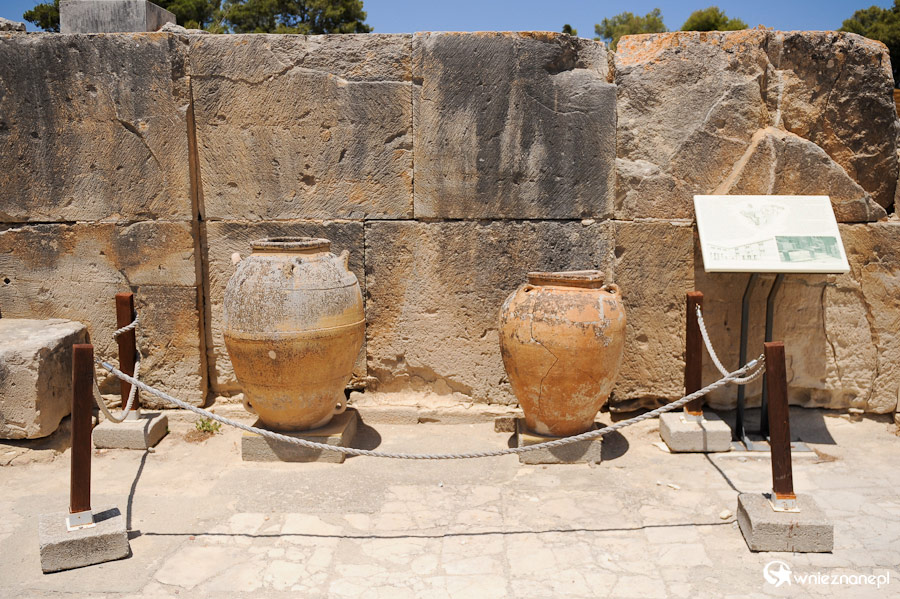 Wyspa Kreta. Ruiny starożytnego Fajstos. - foto: wnieznane.pl Wyspa Kreta. Ruiny starożytnego Fajstos. - foto: wnieznane.pl