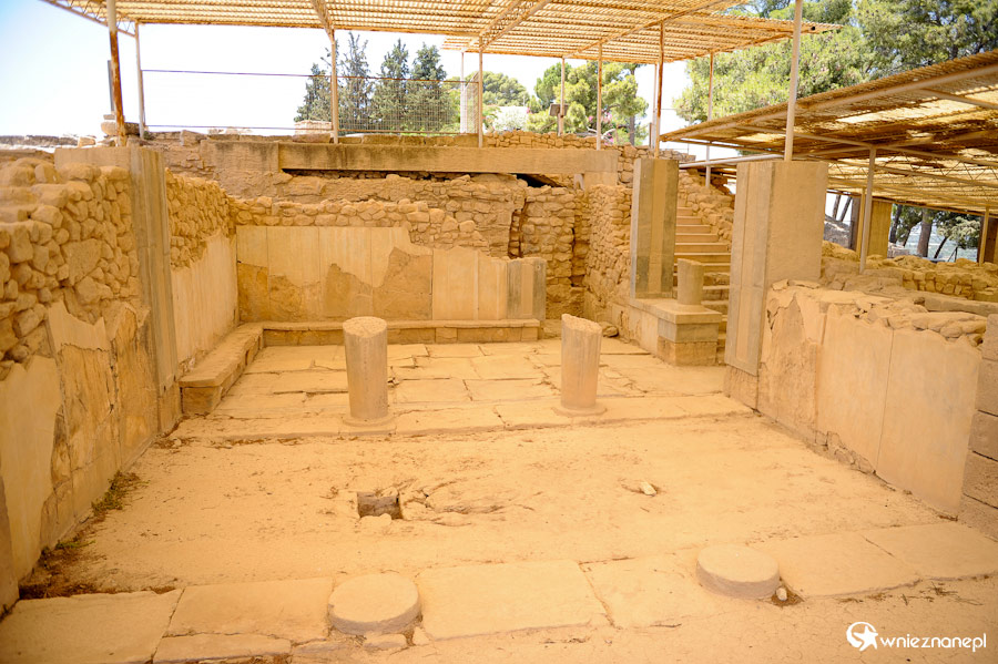 Wyspa Kreta. Ruiny starożytnego Fajstos. - foto: wnieznane.pl Wyspa Kreta. Ruiny starożytnego Fajstos. - foto: wnieznane.pl