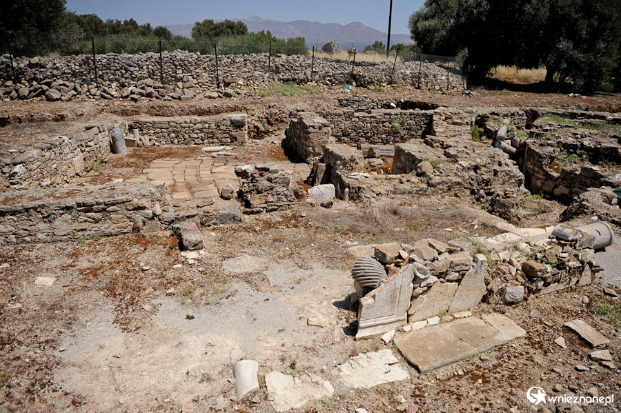 Wyspa Kreta. Ruiny starożytnej Gortyny. - foto: wnieznane.pl Wyspa Kreta. Ruiny starożytnej Gortyny. - foto: wnieznane.pl
