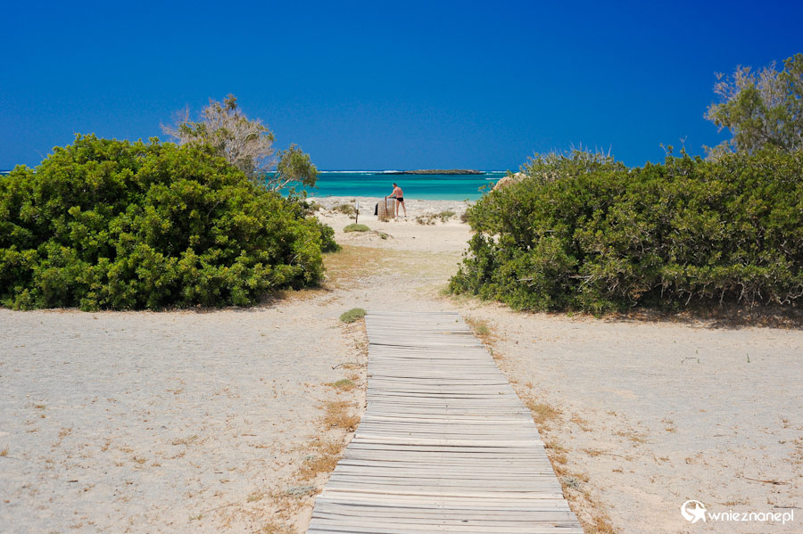 Wyspa Kreta. Wspaniały krajobraz Elafonisi. - foto: wnieznane.pl Wyspa Kreta. Wspaniały krajobraz Elafonisi. - foto: wnieznane.pl