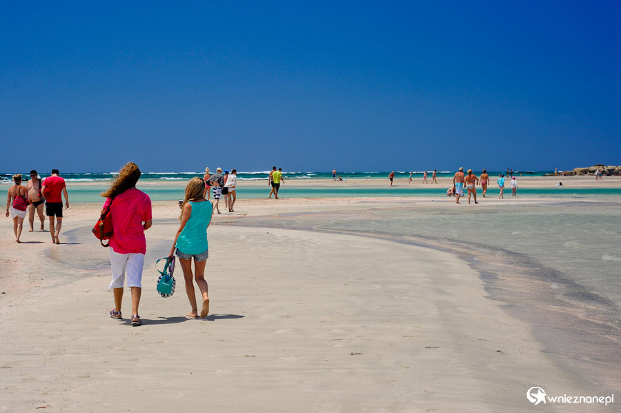 Wyspa Kreta. Wspaniały krajobraz Elafonisi. - foto: wnieznane.pl Wyspa Kreta. Wspaniały krajobraz Elafonisi. - foto: wnieznane.pl