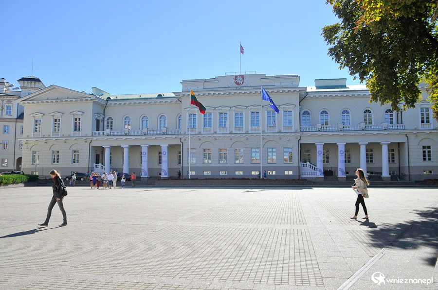Wilno. Pałac Prezydencki. - foto: wnieznane.pl Wilno. Pałac Prezydencki. - foto: wnieznane.pl