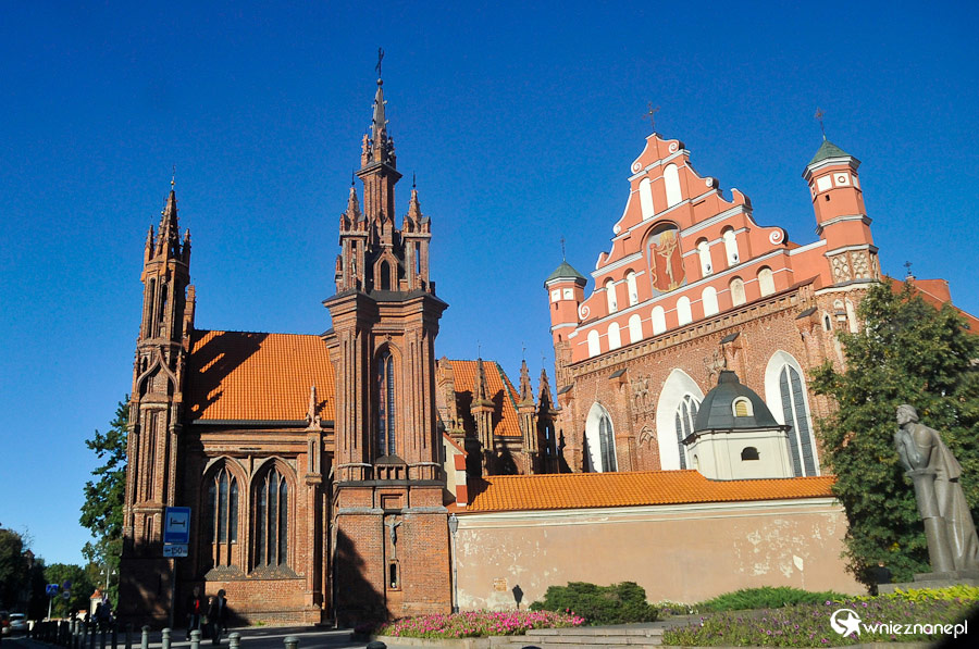 Wilno. Kościół św. Anny. - foto: wnieznane.pl Wilno. Kościół św. Anny. - foto: wnieznane.pl