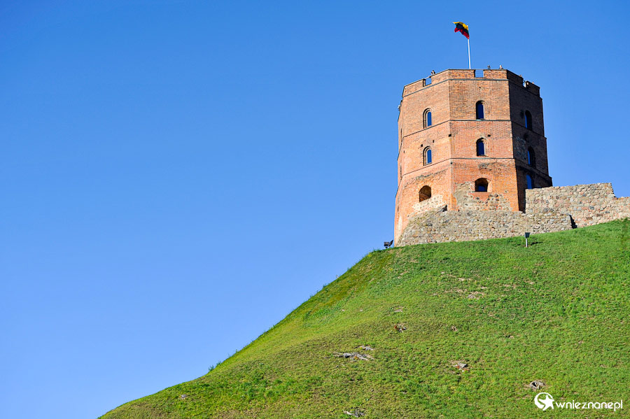Wilno. Położona na wzgórzu Baszta Giedymina. - foto: wnieznane.pl Wilno. Położona na wzgórzu Baszta Giedymina. - foto: wnieznane.pl