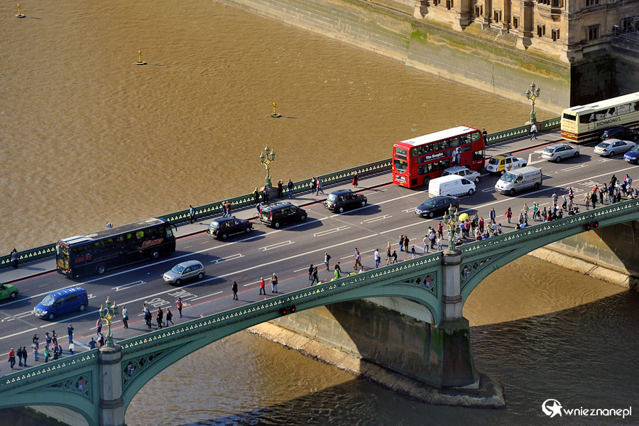 Londyn. Most Westminsterski. - foto: wnieznane.pl Londyn. Most Westminsterski. - foto: wnieznane.pl