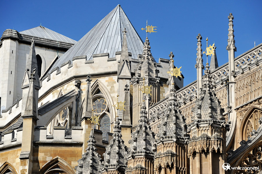 Londyn. Detale zdobiące Opactwo Westminsterskie. - foto: wnieznane.pl Londyn. Detale zdobiące Opactwo Westminsterskie. - foto: wnieznane.pl
