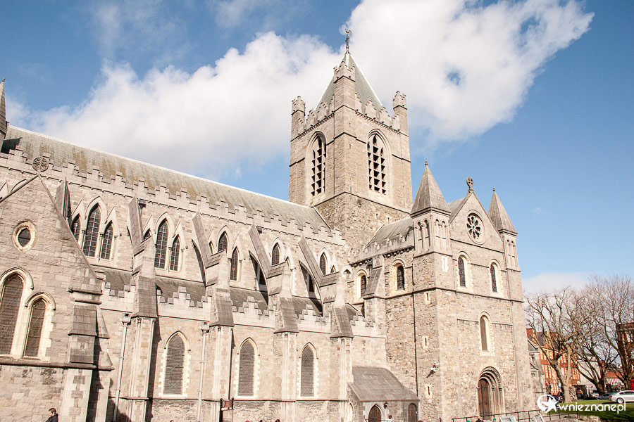 Dublin. Christ Church Catherdal w całej okazałości. - foto: wnieznane.pl Dublin. Christ Church Catherdal w całej okazałości. - foto: wnieznane.pl