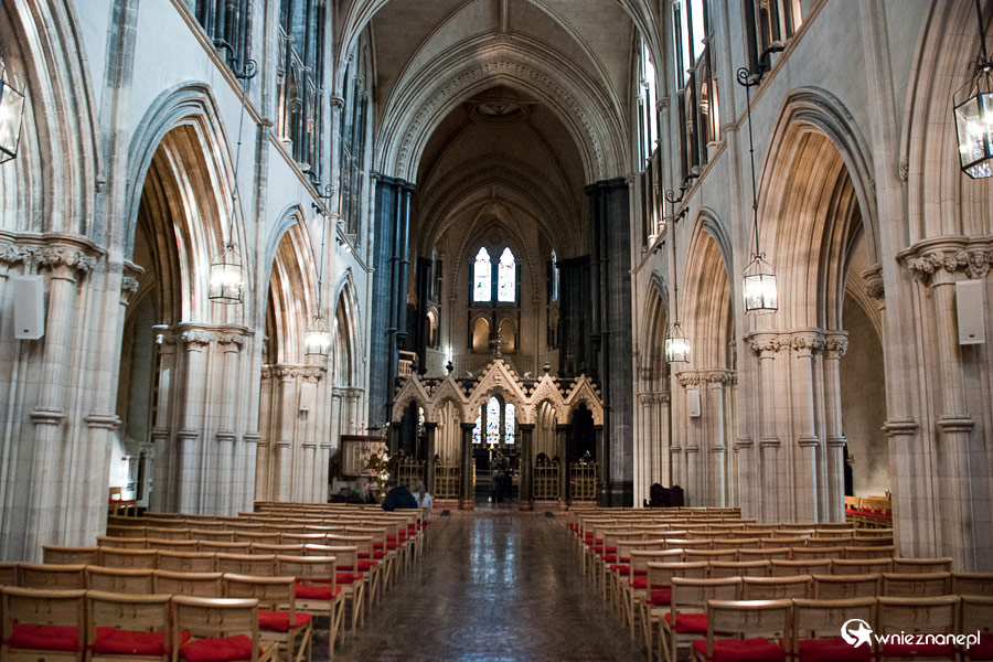 Dublin. We wnętrzach Christ Church Cathedral. - foto: wnieznane.pl Dublin. We wnętrzach Christ Church Cathedral. - foto: wnieznane.pl