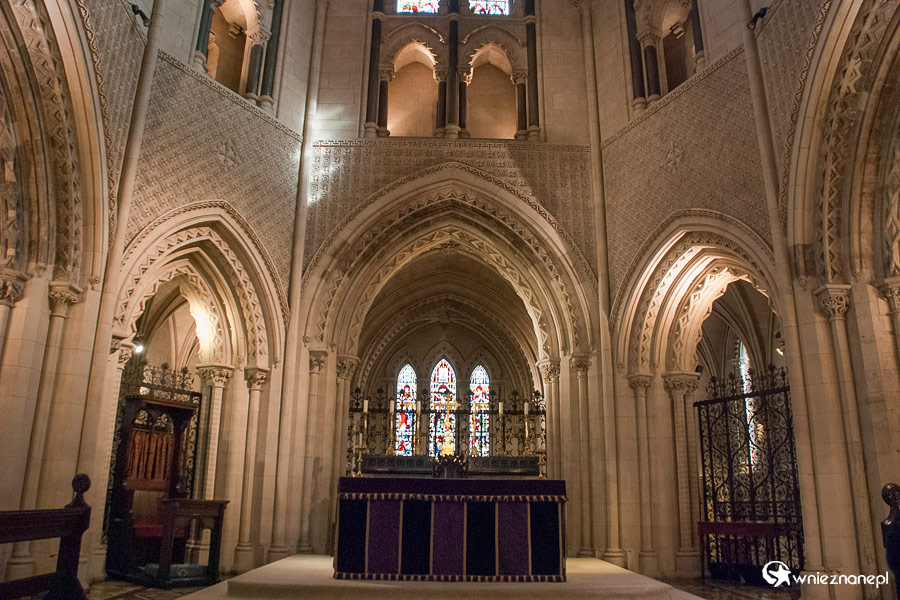 Dublin. Christ Church Cathedral. Główny ołtarz. - foto: wnieznane.pl Dublin. Christ Church Cathedral. Główny ołtarz. - foto: wnieznane.pl