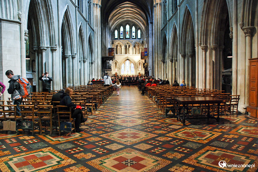 Dublin. Wnętrza St. Patrick's Cathedral w całej okazałości. - foto: wnieznane.pl Dublin. Wnętrza St. Patrick's Cathedral w całej okazałości. - foto: wnieznane.pl