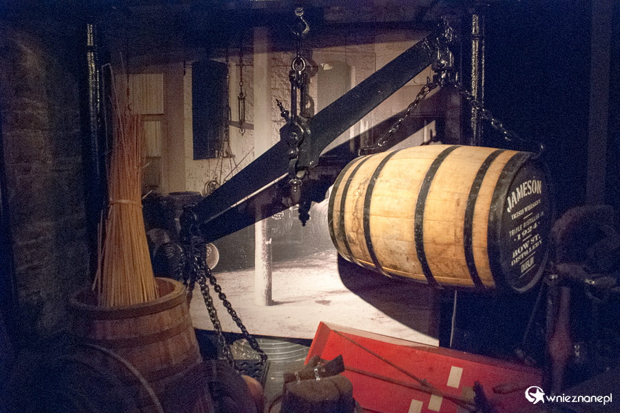 Dublin. Old Jameson Distillery. We wnętrzach muzeum. - foto: wnieznane.pl Dublin. Old Jameson Distillery. We wnętrzach muzeum. - foto: wnieznane.pl