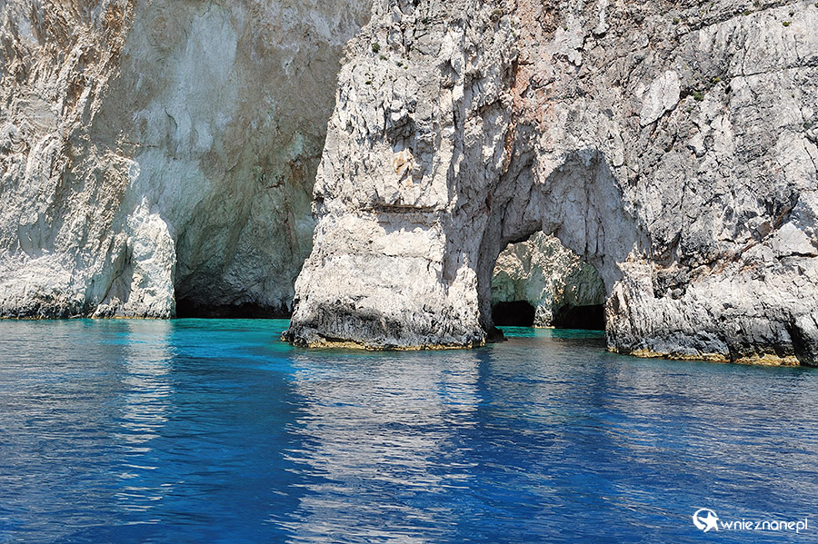 Zakynthos. Łuk skalny w okolicach Kambi. - foto: wnieznane.pl Zakynthos. Łuk skalny w okolicach Kambi. - foto: wnieznane.pl