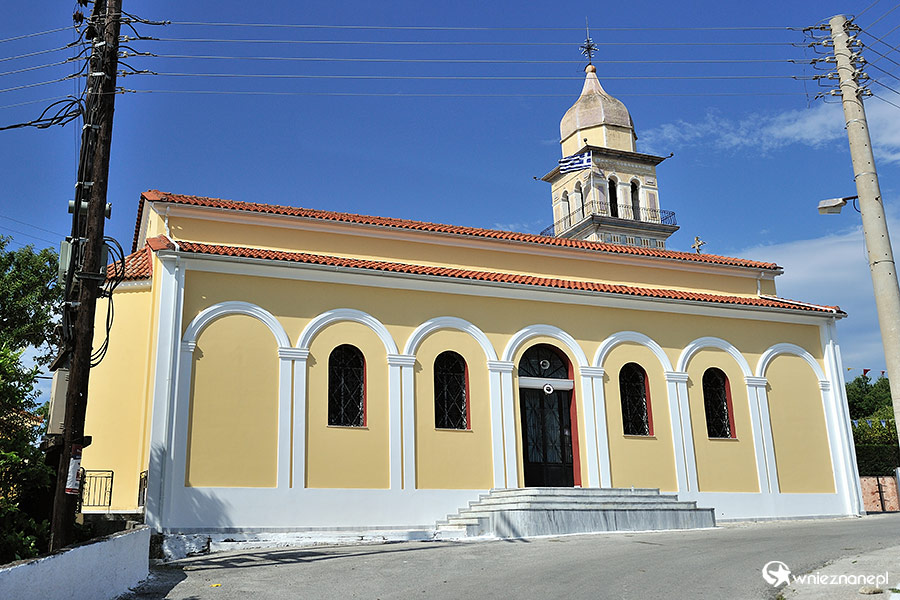 Zakynthos. Jeden z wielu kościołów na wyspie. - foto: wnieznane.pl Zakynthos. Jeden z wielu kościołów na wyspie. - foto: wnieznane.pl