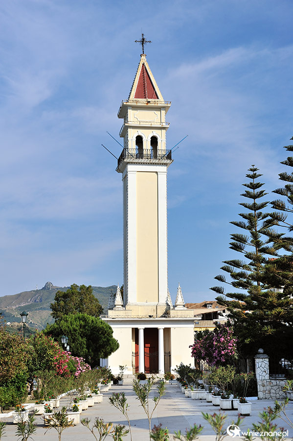 Zakynthos. Wenecka dzwonnica w stolicy wyspy, Zante. - foto: wnieznane.pl Zakynthos. Wenecka dzwonnica w stolicy wyspy, Zante. - foto: wnieznane.pl