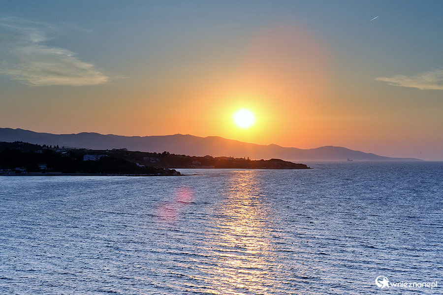 Zakynthos. Piękny zachód słońca w Tsilivi. - foto: wnieznane.pl Zakynthos. Piękny zachód słońca w Tsilivi. - foto: wnieznane.pl