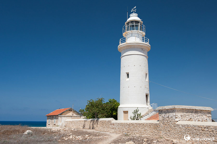 Cypr latem. Latarnia morska w Pafos. - foto: wnieznane.pl Cypr latem. Latarnia morska w Pafos. - foto: wnieznane.pl