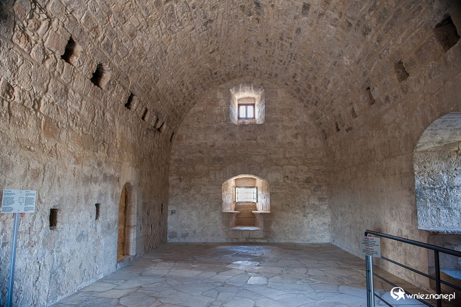 Cypr latem. Wewnątrz twierdzy Kolossi. - foto: wnieznane.pl Cypr latem. Wewnątrz twierdzy Kolossi. - foto: wnieznane.pl