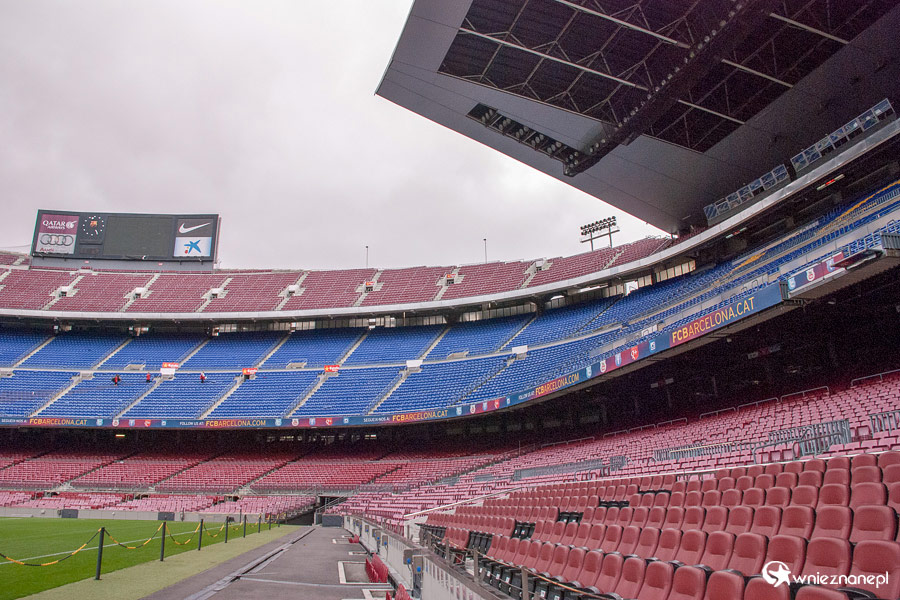 Barcelona. Camp Nou, czyli kolos mogący pomieścić ponad 90 tys. kibiców! - foto: wnieznane.pl Barcelona. Camp Nou, czyli kolos mogący pomieścić ponad 90 tys. kibiców! - foto: wnieznane.pl