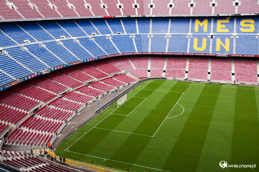 Barcelona. Camp Nou może się pochwalić świetną widocznością. - foto: wnieznane.pl Barcelona. Camp Nou może się pochwalić świetną widocznością. - foto: wnieznane.pl